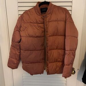 Scotch & Soda Pink Puffer Coat
